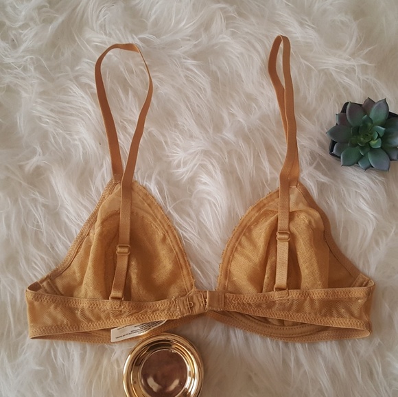 Tan/mustard intimately free people lace bra - Picture 3 of 3